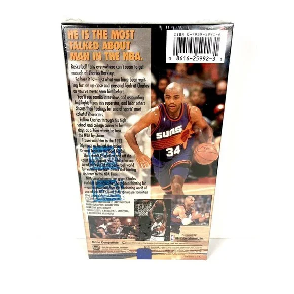 Vintage Sir Charles Barkley 1994 NBA SkyBox Basketball ￼Cards VHS Factory Sealed - Picture 2 of 10